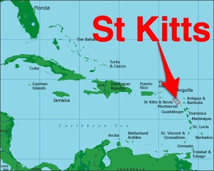 St. Kitts Regional Map
